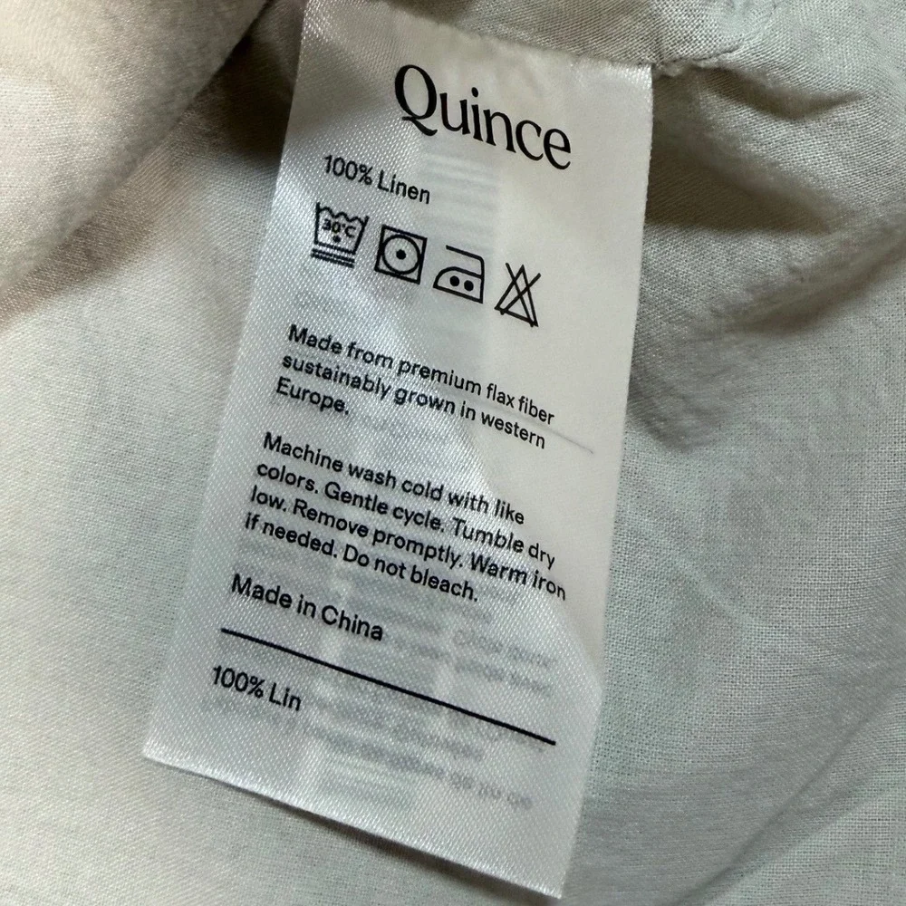 Quince Linen Vest and Pants Set Beige Medium Minimalist Old Money Quiet Luxury